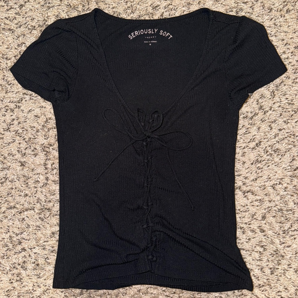 Aeropostale Seriously Soft Cinched Tee
